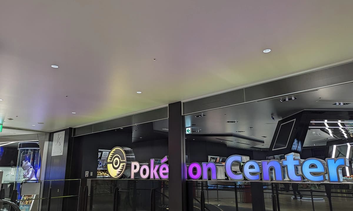 Pokemon Center Shibuya storefront on the 6th floor of Shibuya Parco, the gateway store for the four-store Tokyo guide